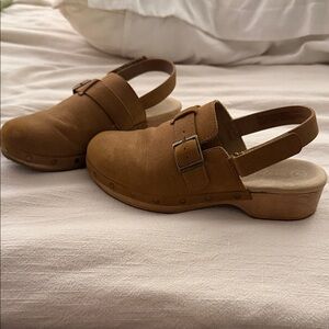 Cat & Jack Brown Slingback Mules